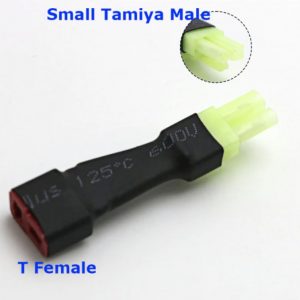 Adaptateur Convertisseur Connecteurs T Femelle vers Petit Tamiya Male Batterie Lipo Drones DIY