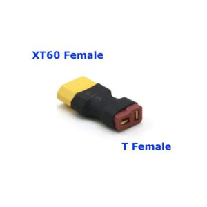 Adaptateur Convertisseur Connecteurs T Femelle vers XT60 Femelle Batterie Lipo Drones DIY