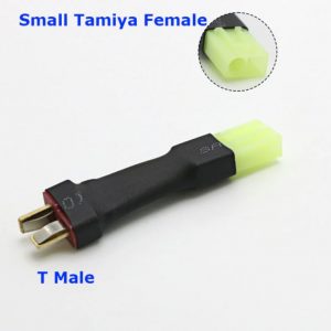 Adaptateur Convertisseur Connecteurs T Male vers Petit Tamiya Femelle Batterie Lipo Drones DIY