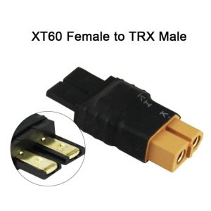 Convertitore adattatore Connettori XT60 femmina a TRX maschio Batteria Lipo Droni fai da te