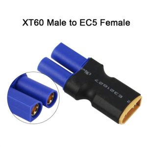 Convertitore adattatore Connettori XT60 maschio a EC5 femmina Lipo batteria droni fai da te