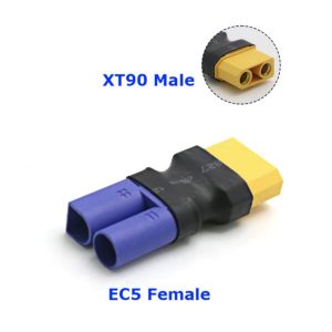 Convertitore adattatore Connettori XT90 maschio a EC5 femmina Lipo batteria droni fai da te