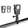 Aluminum Alloy Protective Magnetic Case with UV Filter Lens for DJI Osmo Action 2 Sports Camera img1
