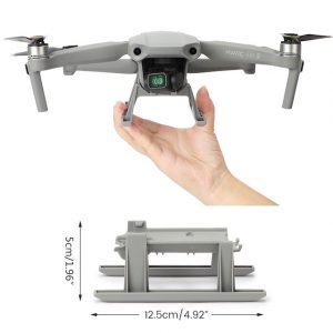 Extensión de pies de tren de aterrizaje de montaje rápido para DJI Mavic Air 2 2S GRIS 3