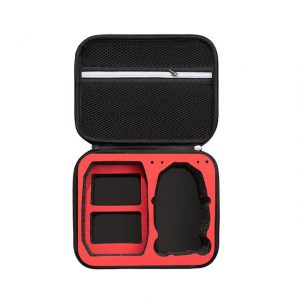 Shoulder Bag Transport Storage for DJI Mini 3 Pro Drone and RC N1 Remote Control black liner red