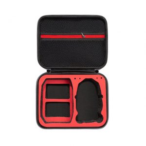 Shoulder Bag Transport Storage for DJI Mini 3 Pro Drone and RC Remote Control N1 gray liner red