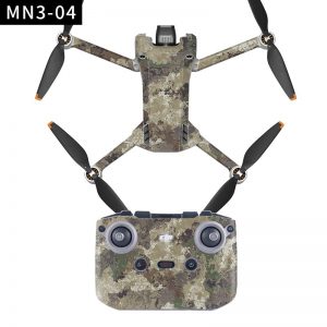 Adesivi Decalcomanie Protezioni complete per DJI Mini 3 Pro Drone con telecomando RC N1 camo