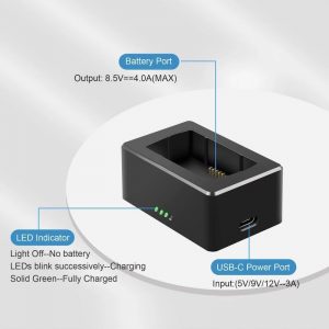 USB Battery Charger QC3.0 Fast DJI Mini 3 Pro 2 drone