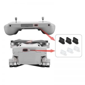 DJI Mini 3 Pro Cubierta de silicona contra el polvo Tipo C Controles remotos DJI RC N1 1