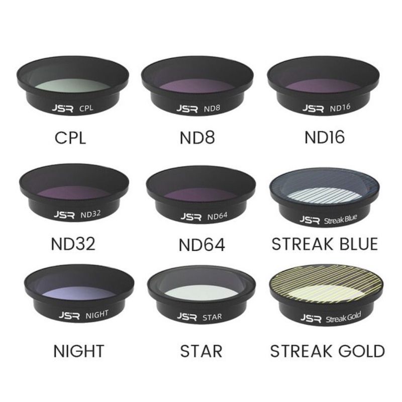 Filtres Lentille Objectif Camera JSR drone DJI Avata 12PCS