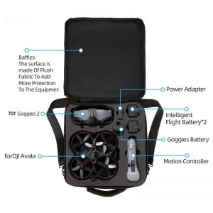 Sac a Bandouliere Waterproof drone DJI Avata Goggles 2 2