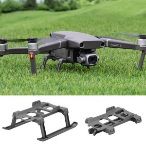 Train D’atterrissage Avec Projecteur Double Pour DJI Mini 5 Pro – Lumière LED Rechargeable USB-C – Surélévation 2,5 Cm – Stable Pour Vol De Nuit