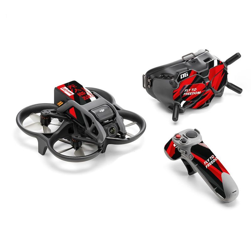 Pegatinas para el dron DJI Avata y los auriculares DJI FPV Goggles V2 - Imagen 10