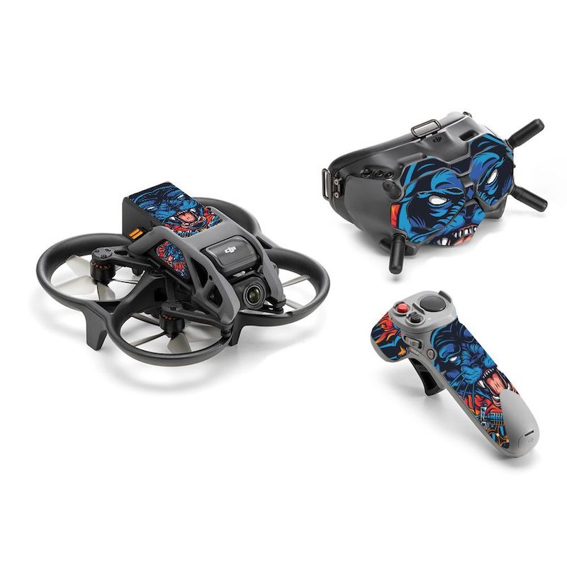 Pegatinas para el dron DJI Avata y los auriculares DJI FPV Goggles V2 - Imagen 8