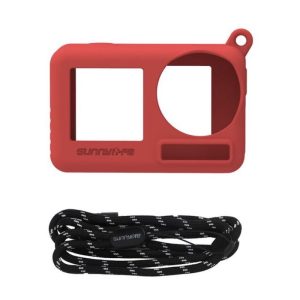 Guscio protettivo in silicone Cinturino da collo DJI Osmo Action 3 5