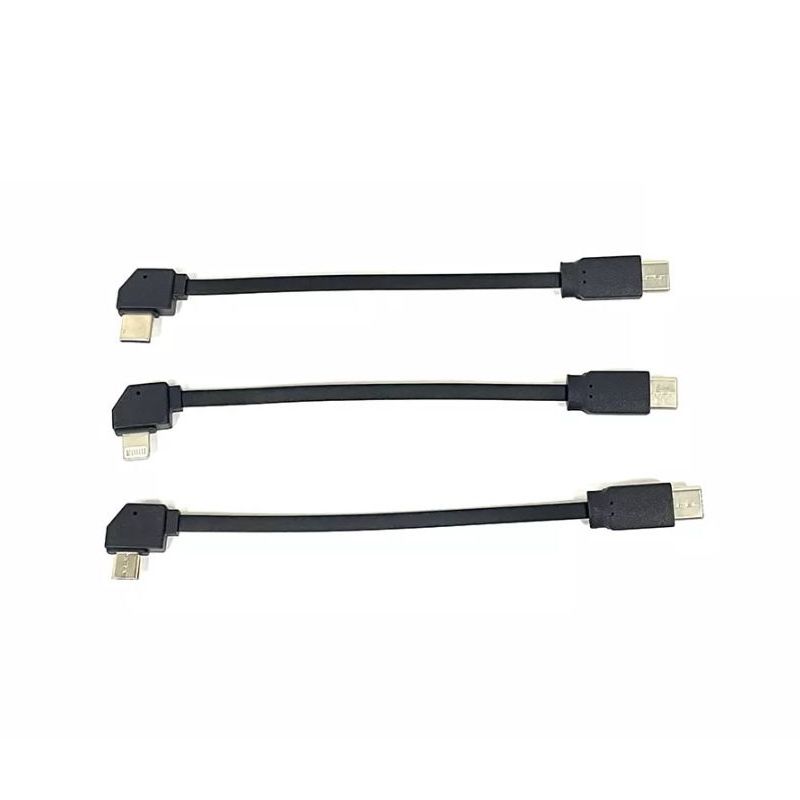 3er-Set Original iOS Micro-USB Type-C Datenkabel für FIMI X8 Mini Drohne