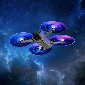 4 Helices LED Lumineuses Clignotantes drone DJI Mini 3 Pro 1