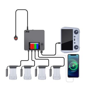 Chargeur Batterie Intelligent 6 en 1 Affichage Numerique drone DJI Mini 3 Pro 1