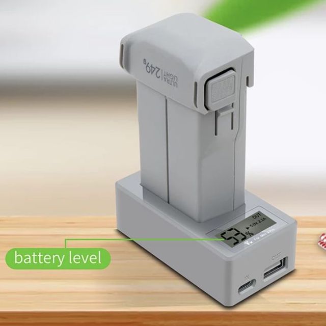 DP Caricabatterie Da Auto 100W QC3.0 PD Per DJI Mini 3, Mini 3 Pro, Mavic 3, Mini 2, Smartphone E Tablet