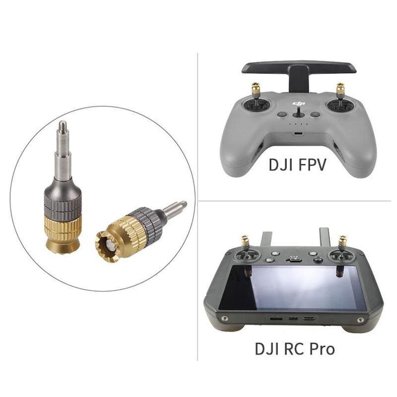 Joysticks Longueur Reglable Alliage Aluminium Radiocommandes DJI FPV et RC Pro 2