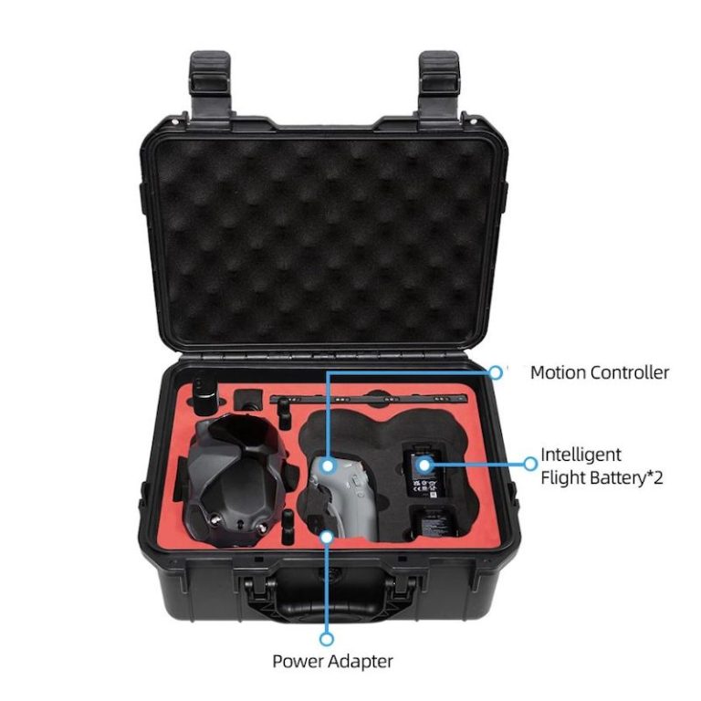 Coque De Transport étanche STARTRC Pour DJI Avata 2 Fly More Combo - Double Couche, Protection Renforcée, étanche IP67, Avec Bandoulière