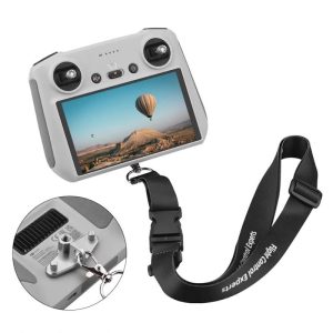 Halsband mit integriertem 1/4 Gewinde für DJI RC Fernbedienung (DJI Mini 3 / Mini 3 Pro / Mavic 3 / Air 2S Drohnen)