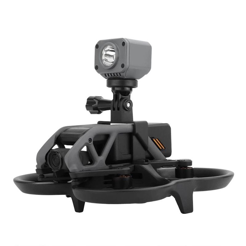 Spotlight with 1/4" Screw Adapter Bracket for DJI Avata UAV
