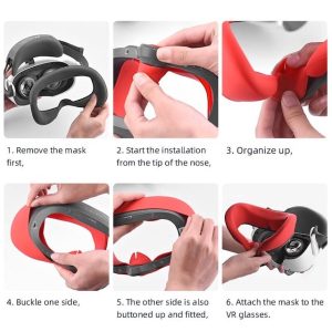 Copriviso in silicone per l'auricolare Pico Neo3 VR - immagine 3