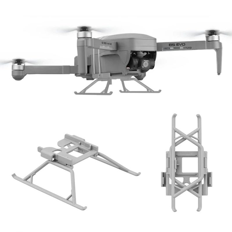 Train d'atterrissage pour drone, support d'extension surélevé pour plus de stabilité, 2 pièces universelles pour drones F450 F550 SK450 X60 X8, pour photographie en plein air, arpentage agricole Train d'atterrissage pour drone, support d'extension surélevé pour plus de stabilité, 2 pièces universelles pour drones F450 F550 SK450 X60 X8, pour photographie en plein air, arpentage agricole