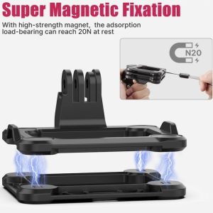 Staffa magnetica a sgancio rapido per videocamera GoPro HERO 11 10 9 8 3