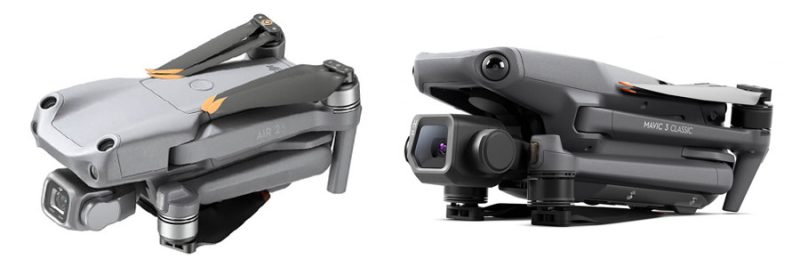 DJI Air 2S vs Mavic 3 Classic : quel drone choisir