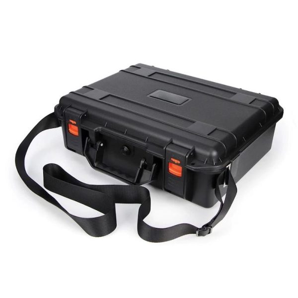 Mallette Rigide Étui DJI RS4 Mini – Étanche Polyuréthane – Sac Bandoulière Protection Stabilisateur – Gris