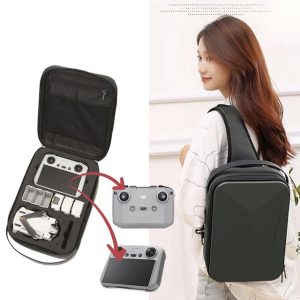 Hartschalentasche mit diagonalem Schulterriemen für DJI Mini 3 / Mini 3 Pro Drohnen – Bild 2