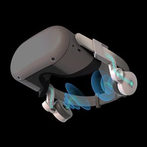 Orejeras antirruido para el casco de realidad virtual Meta Quest 2 - Imagen 3