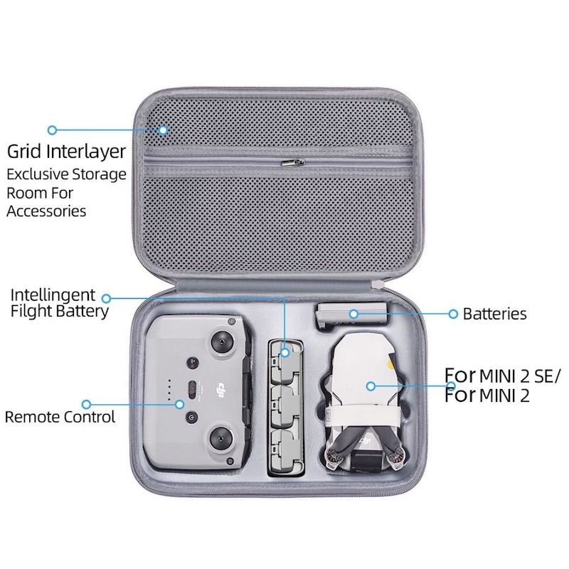Sac Transport Bandouliere drones DJI Mini 2 SE 4