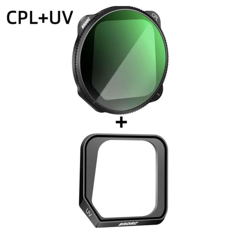 BRDRC UV CPL NDPL Filtri per obiettivi della fotocamera per DJI Mavic 3 / Mavic 3 Cine UAV - immagine 8