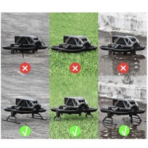 Alternative view of Impulsores plegables del tren de aterrizaje para DJI Avata