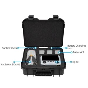 mallette rigide anti deflagration bandouliere dji mavic air 2 2s 2