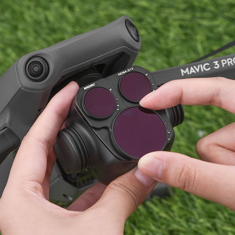 Camera Lens Filters BRDRC UV CPL ND for DJI Mavic 3 Pro drone - Image 3
