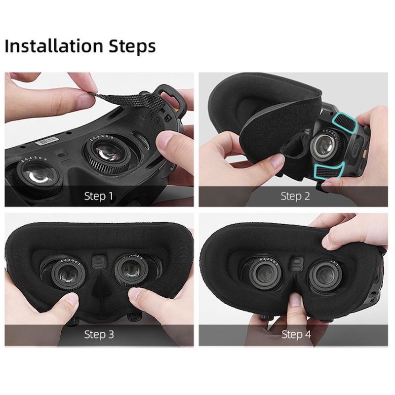 Máscara antifugas para DJI Goggles 2 (dron DJI Avata) - Imagen 5