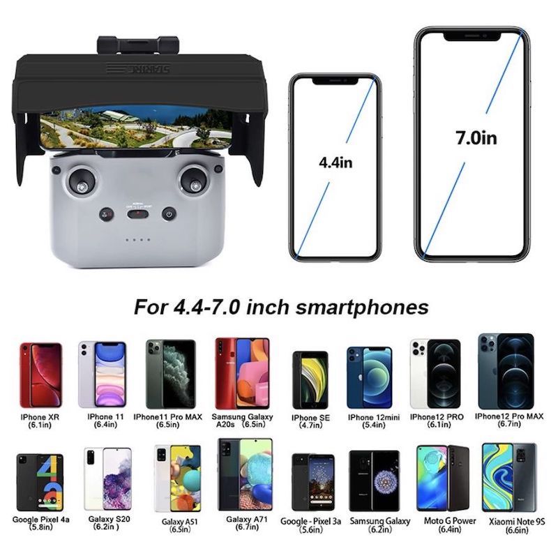 Parasol magnético plegable Mando a distancia DJI RC N1 2