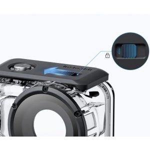 Funda para cámara de acción de buceo Insta360 GO 3 resistente al agua 60M
