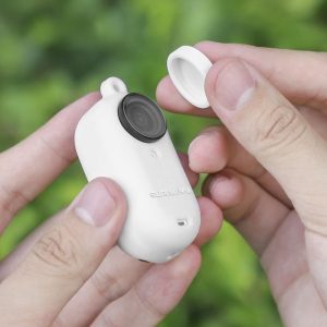 Funda de silicona con correa para el cuello para la cámara de acción Insta360 GO 3 - Imagen 4