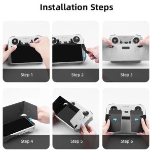 Pare Soleil Protection Ecran 2 en 1 Radiocommande DJI RC 5