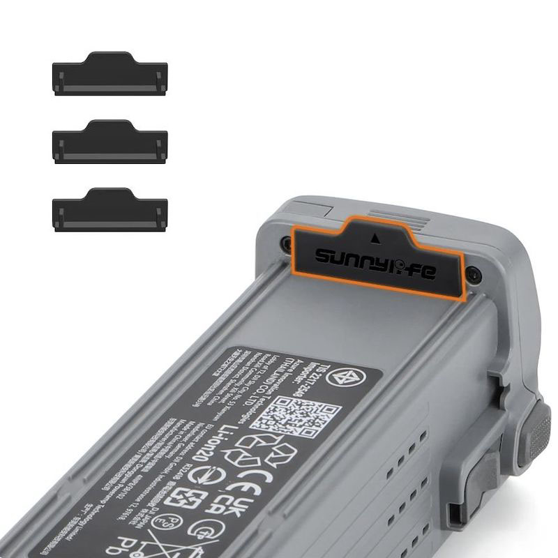 Bouchons Protection Anti Poussiere Ports Batteries Drone DJI Air 3 1