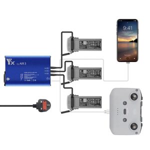 DJI Air 3 1 Drone Intelligent Fast Battery Charger