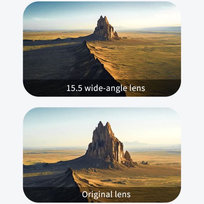 Filtre Objectif Grand Angle 15.5mm JSR drone DJI Air 3 2