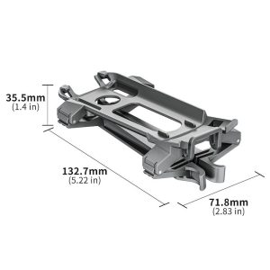Booster del carrello di atterraggio pieghevole da 20 mm per droni DJI Air 3 / 3S - immagine 3