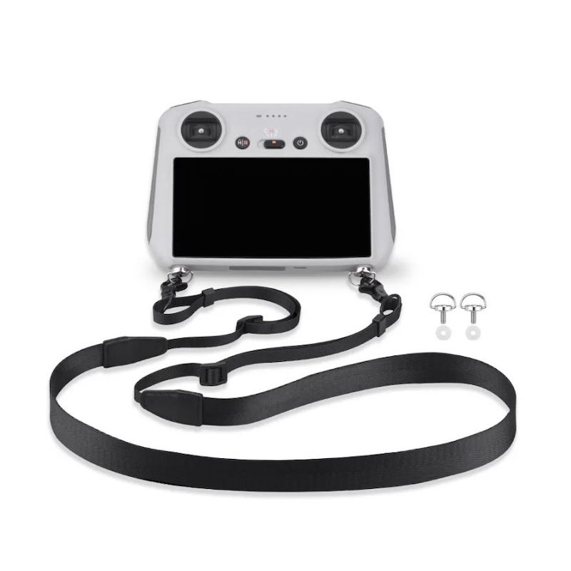Lanière Pour Télécommande DJI RC/RC2/RC PRO - Bandeoulière En Cuir Synthétique Réglable Avec Crochet