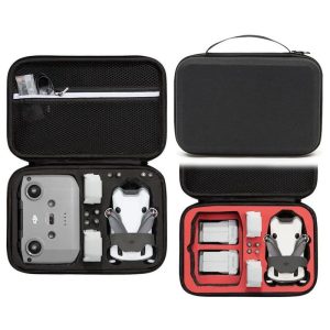 Sac Rangement drone DJI Mini 4 Pro Radiocommande DJI RC N2 4 Batteries 1